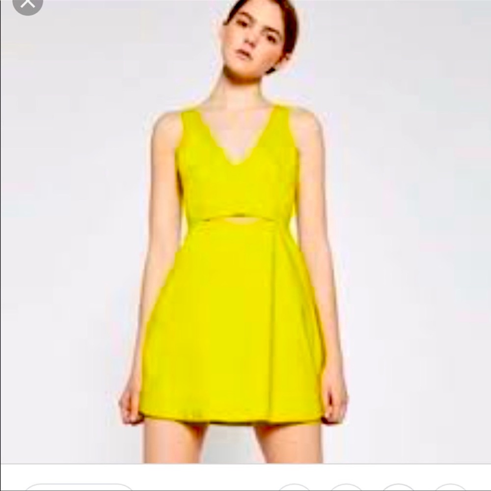 Zara cut out dress